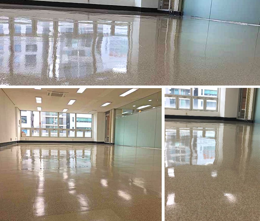 김포시 사무실입주청소받고 김포에서 제일가는 IT업체입니다. 관한 작업사진입니다.